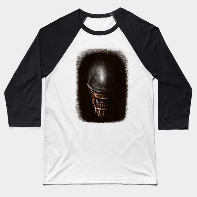 Alien Baseball T-Shirt by Night9